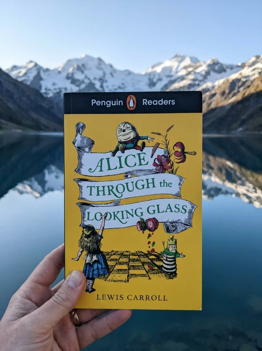 Alice Through the Looking Glass. Penguin Readers Level 3 — Льюїс Керролл, обкладинка