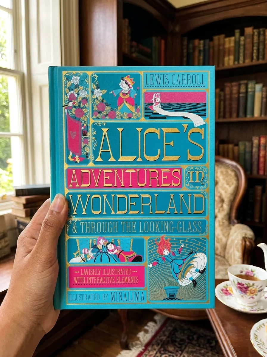 Alice's Adventures in Wonderland and Through the Looking-Glass. MinaLima Edition — Дитяча література