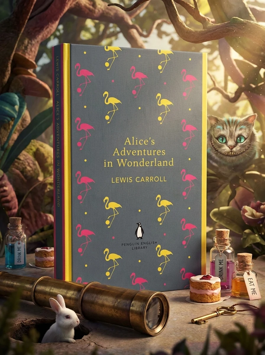 Alice's Adventures in Wonderland and Through the Looking Glass (Penguin English Library) — Книги іноземною мовою