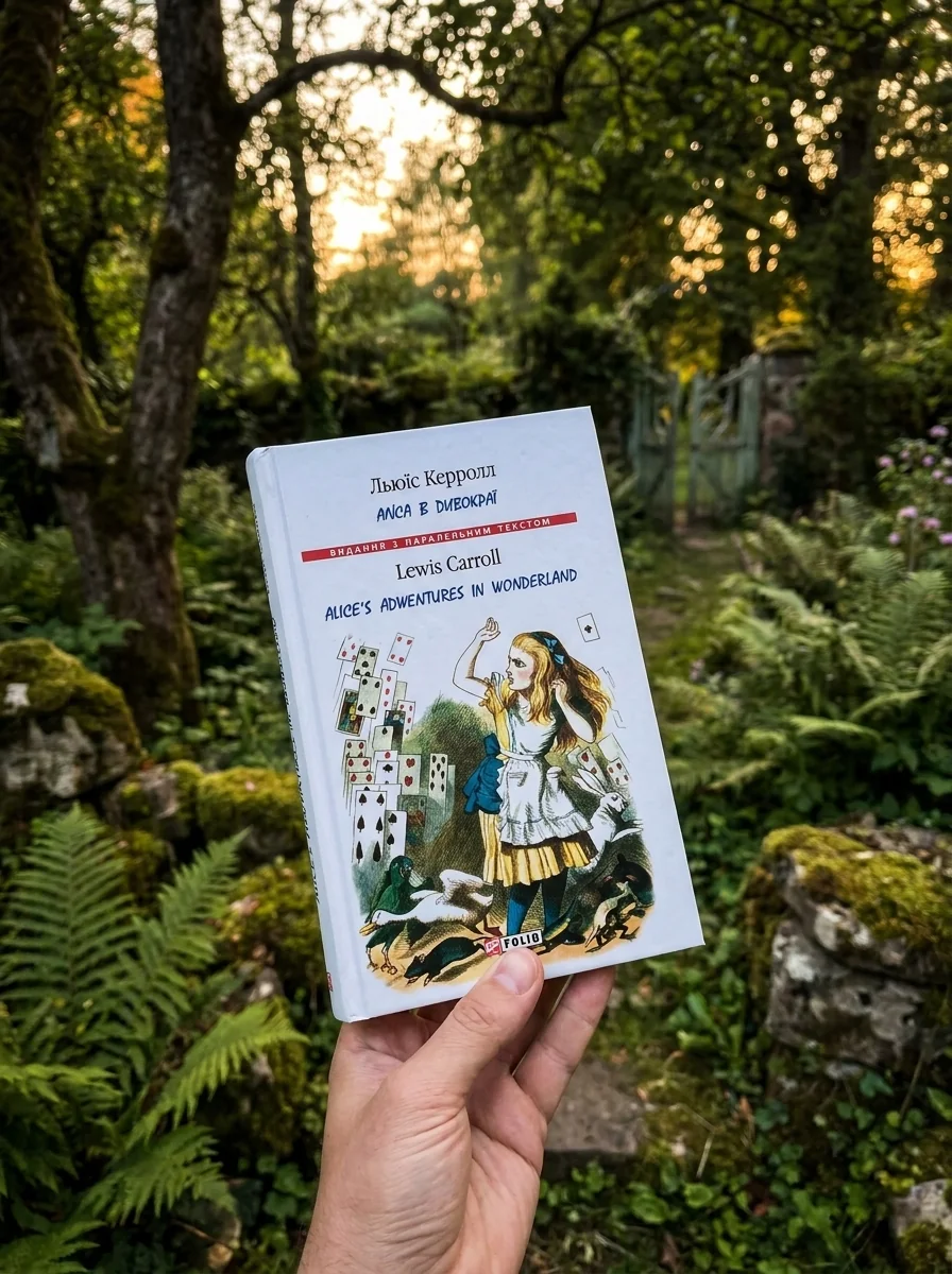 Аліса в Дивокраї / Alice's Adventures in Wonderland — Льюїс Керролл, обкладинка