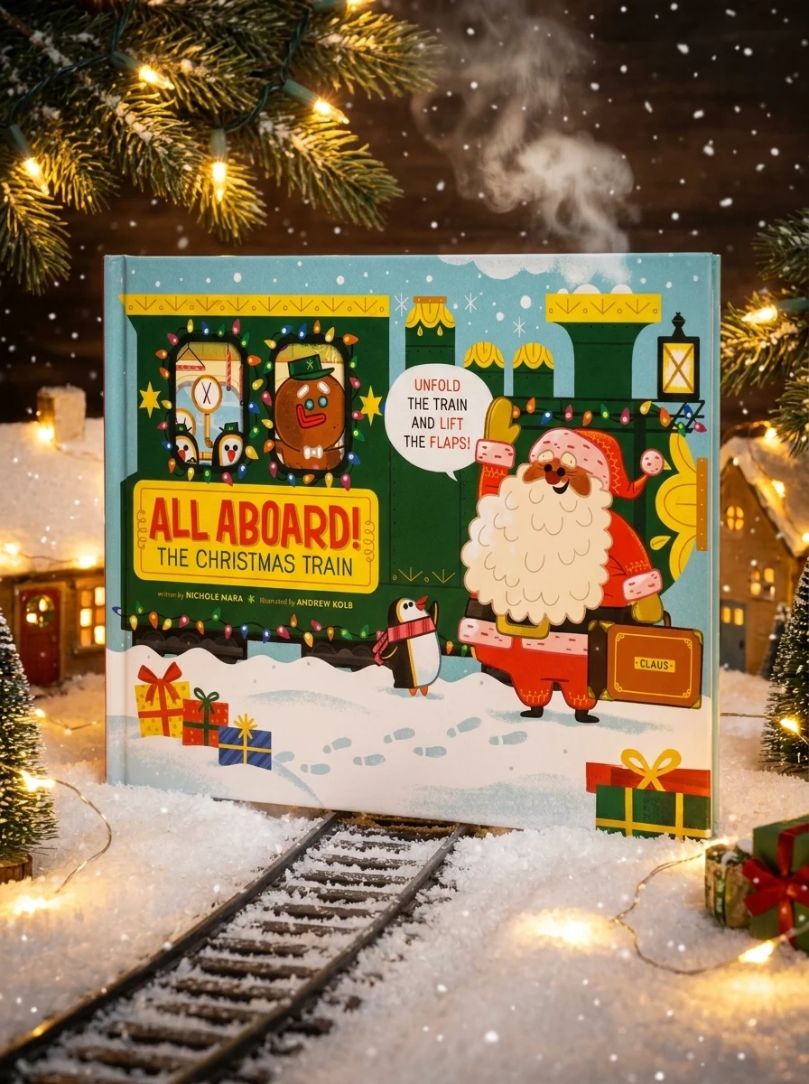 All Aboard! The Christmas Train — Дитяча література