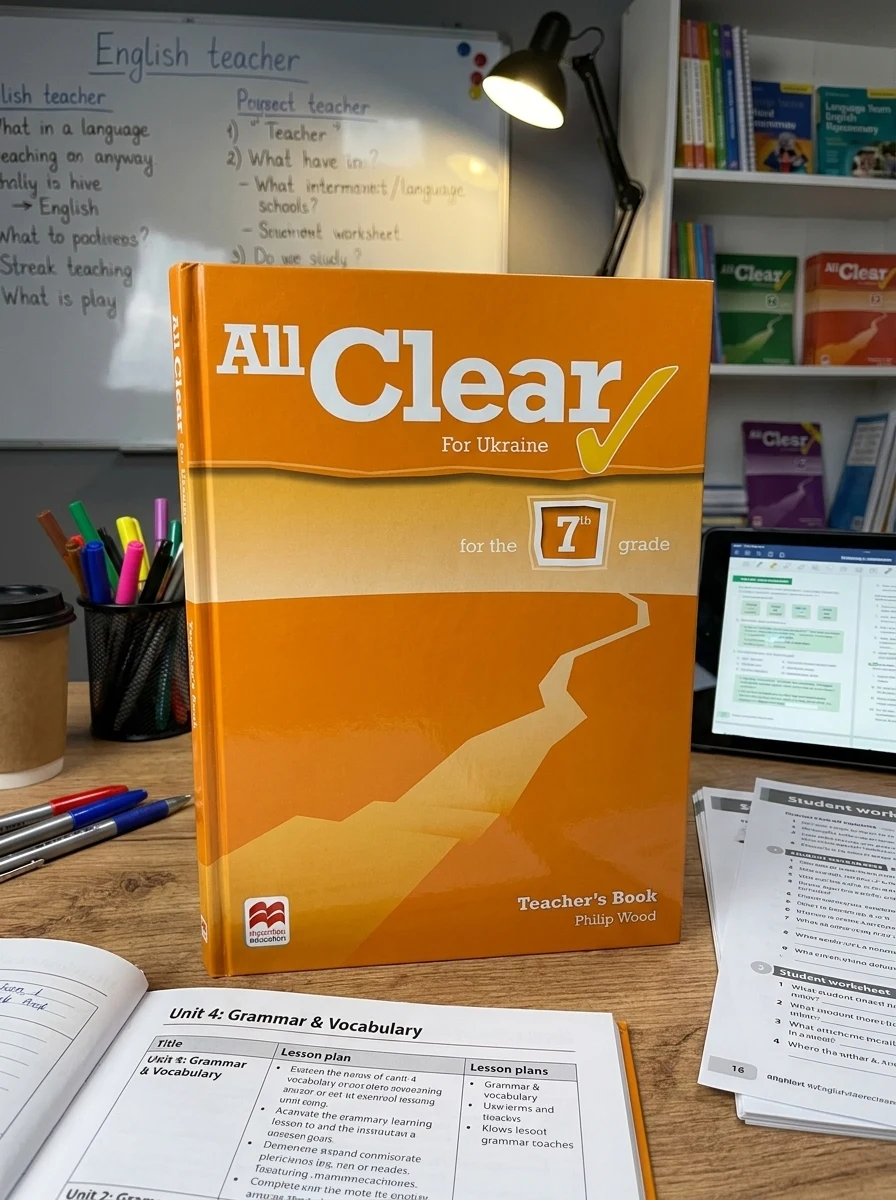 All Clear 7 Teacher's Book — Вивчення мов