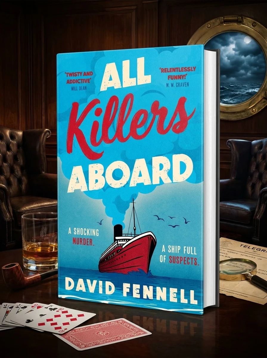 All Killers Aboard — Девід Феннелл, обкладинка