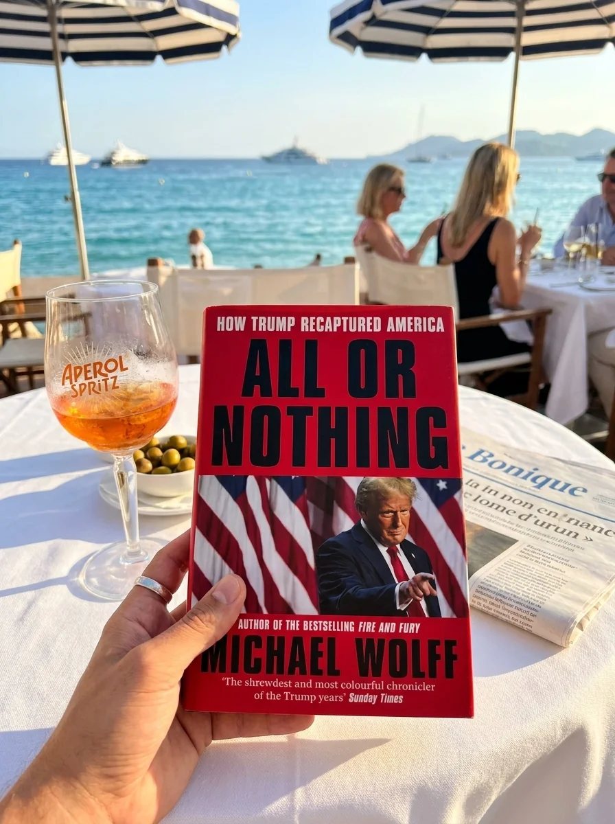 All or Nothing — Michael Wolff, обкладинка