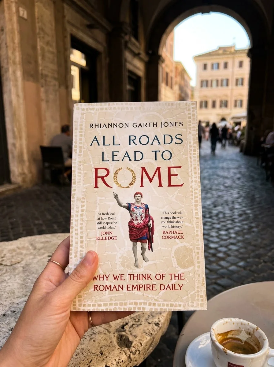All Roads Lead to Rome — Rhiannon Garth Jones, обкладинка