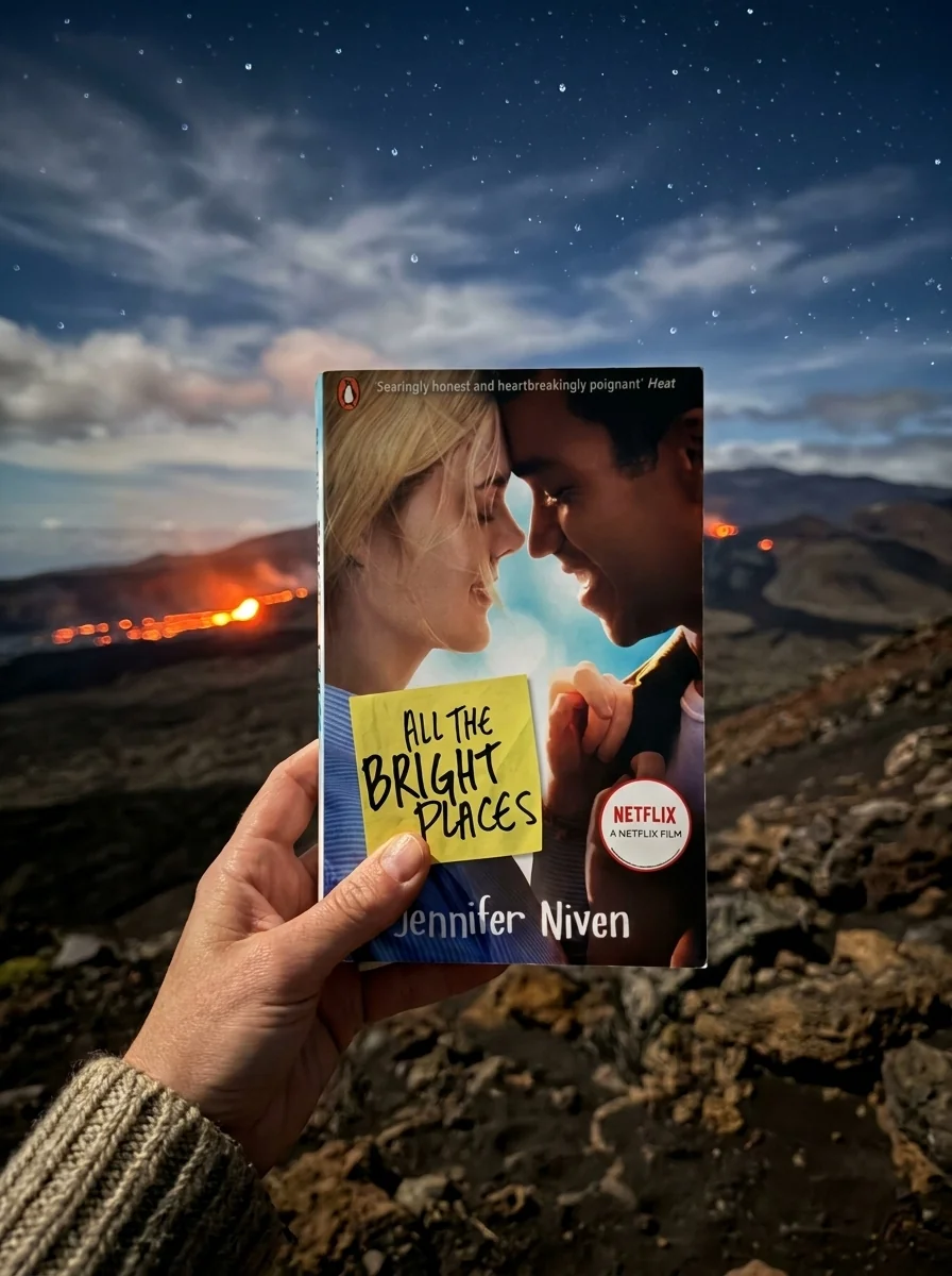 All the Bright Places — Дженніфер Нівен, обкладинка