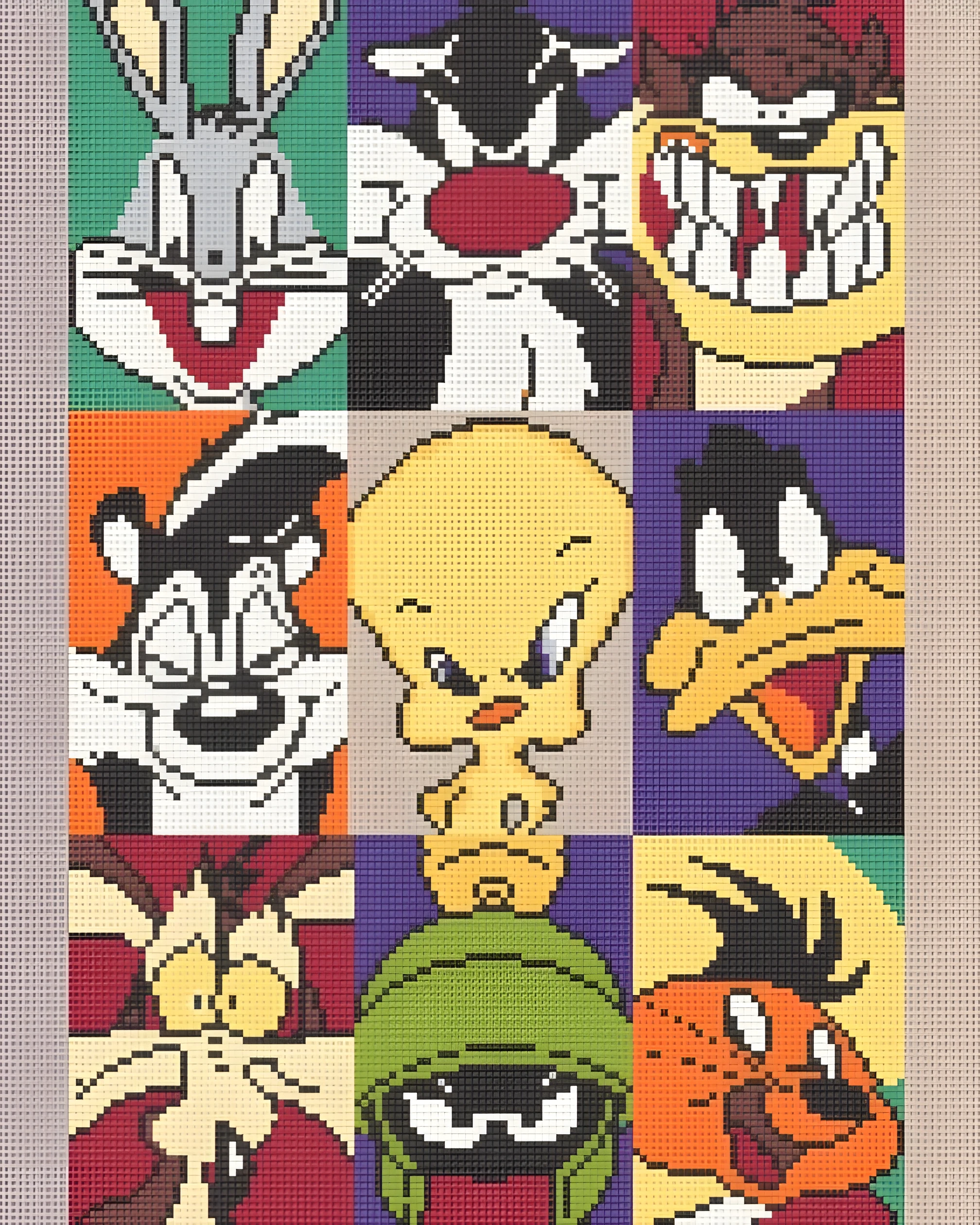 Алмазна мозаїка Herої Looney Tunes 40х50 см — Хобі та декор