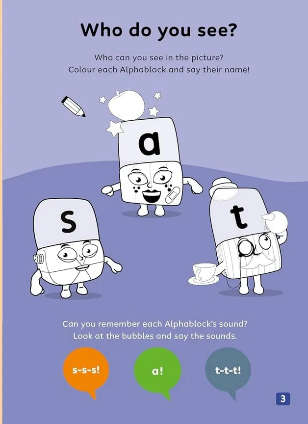 Alphablocks Super Sounds. Red Level Workbook, фото 5