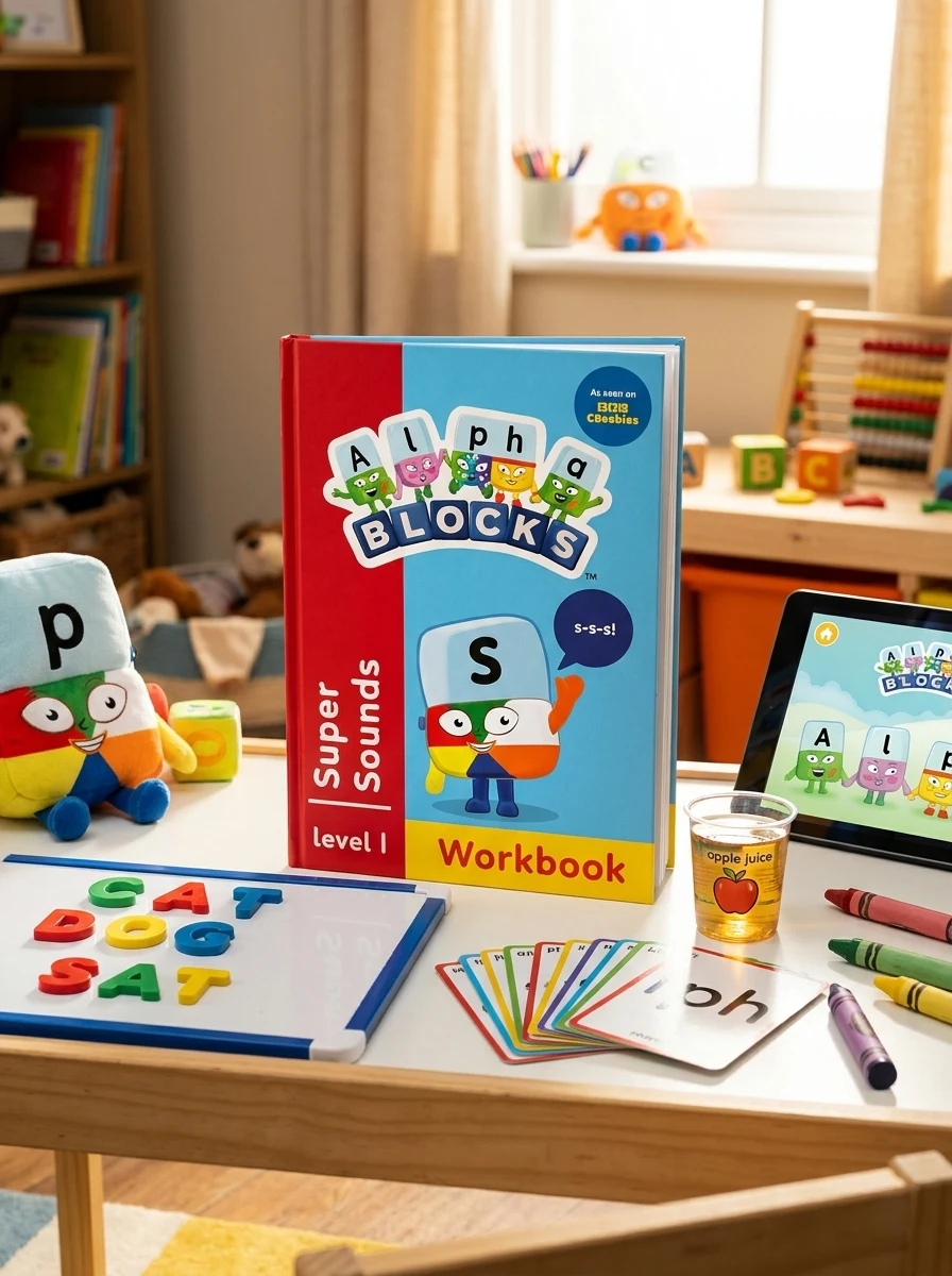 Alphablocks Super Sounds. Red Level Workbook — Дитяча література