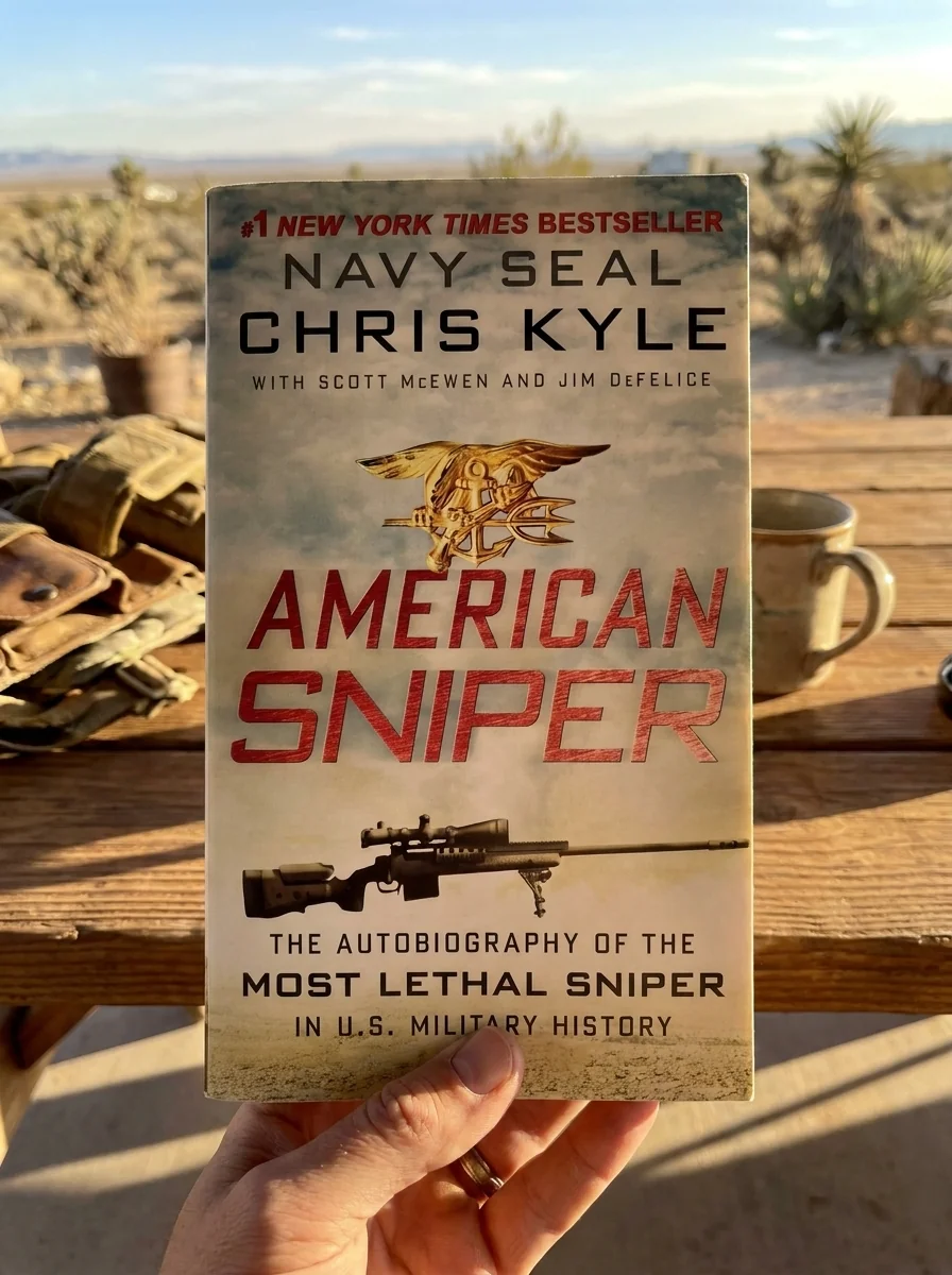 American Sniper: The Autobiography of the Most Lethal Sniper in U.S. Military History — Кріс Кайл, обкладинка