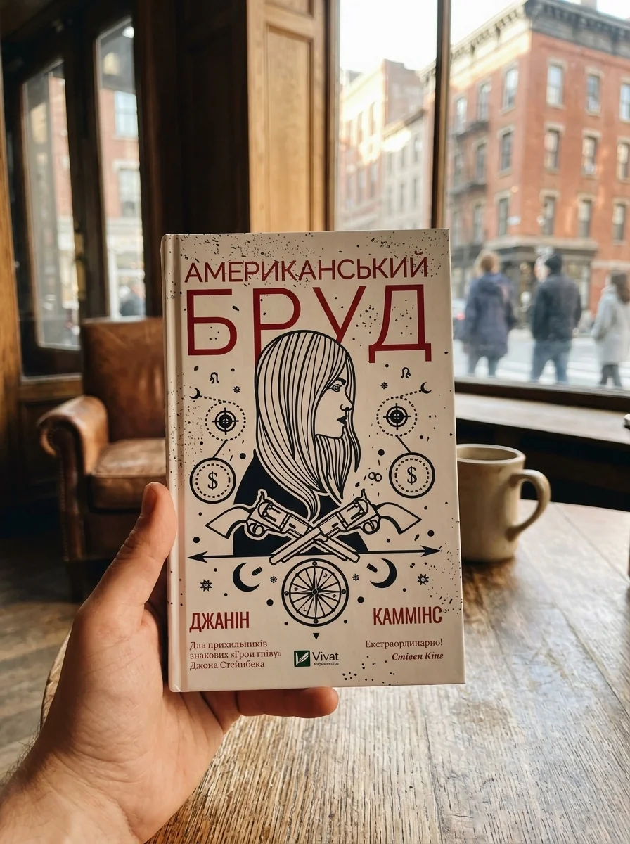 Американський бруд — Джанін Каммінс, обкладинка