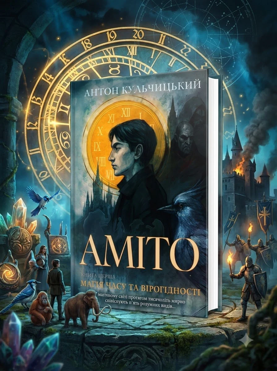 Аміто — Антон Кульчицький, обкладинка