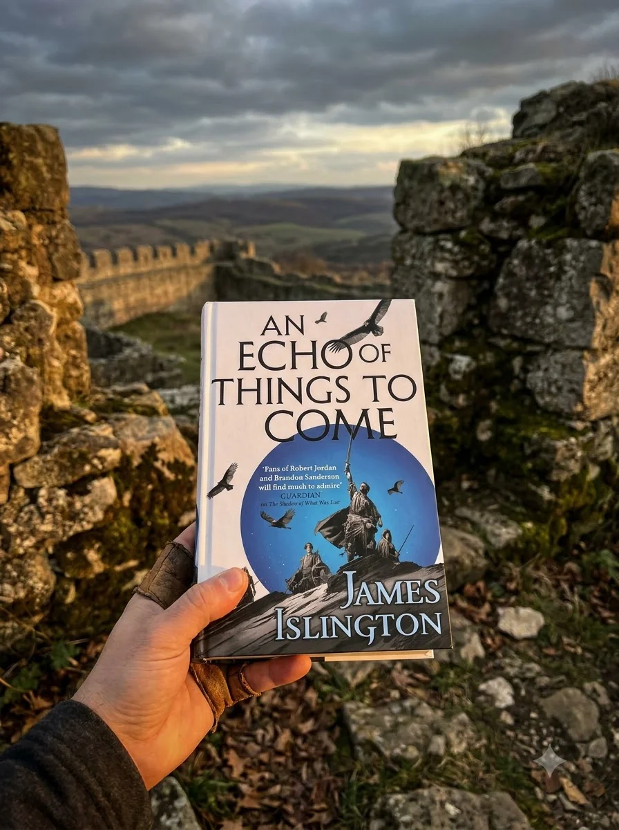An Echo of Things to Come. The Licanius Trilogy. Book 2 — Джеймс Іслінгтон, обкладинка