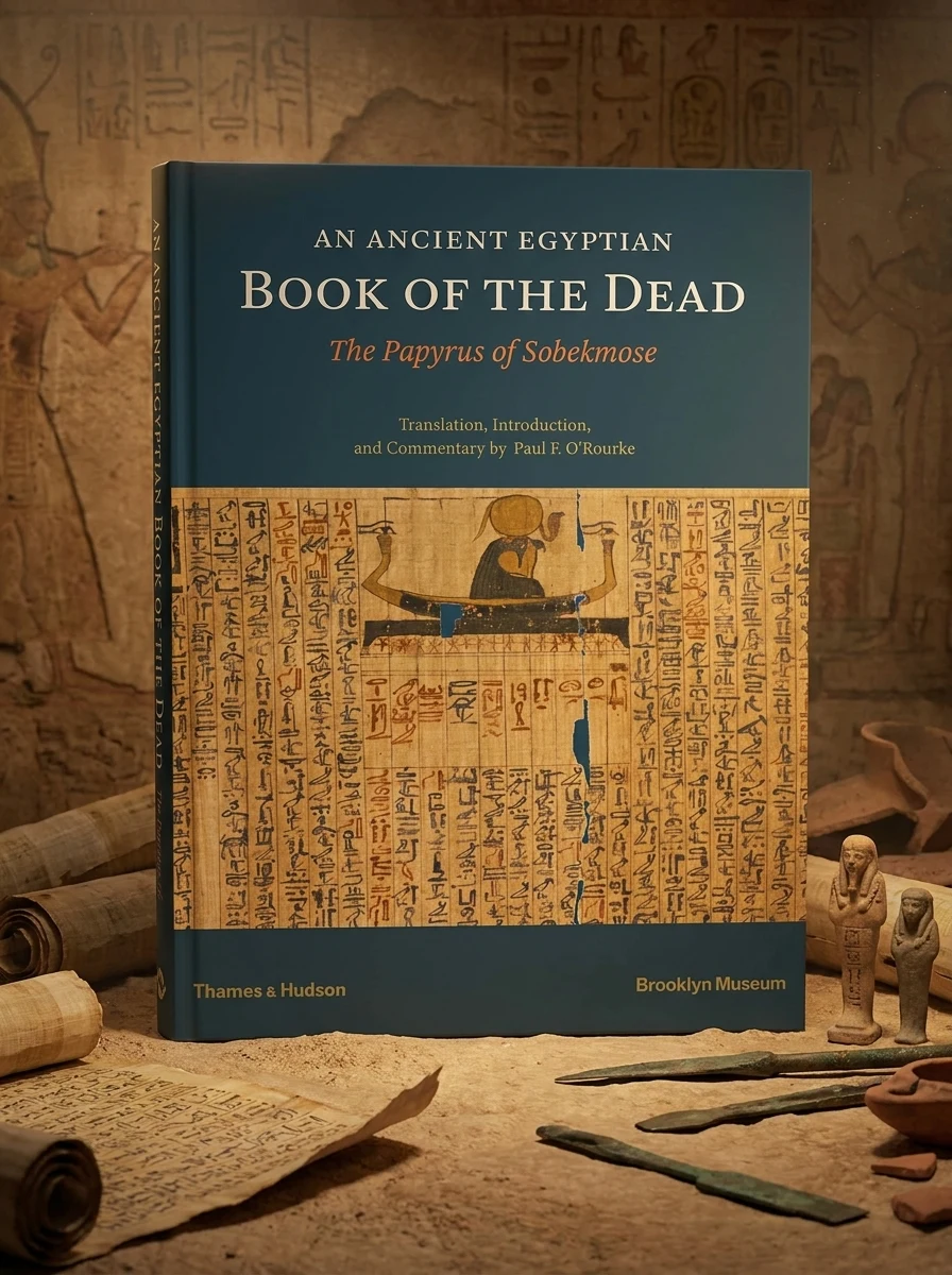 An Egyptian Book of the Dead: The Papyrus of Sobekmose — Пол Ф. О'Рурк, обкладинка
