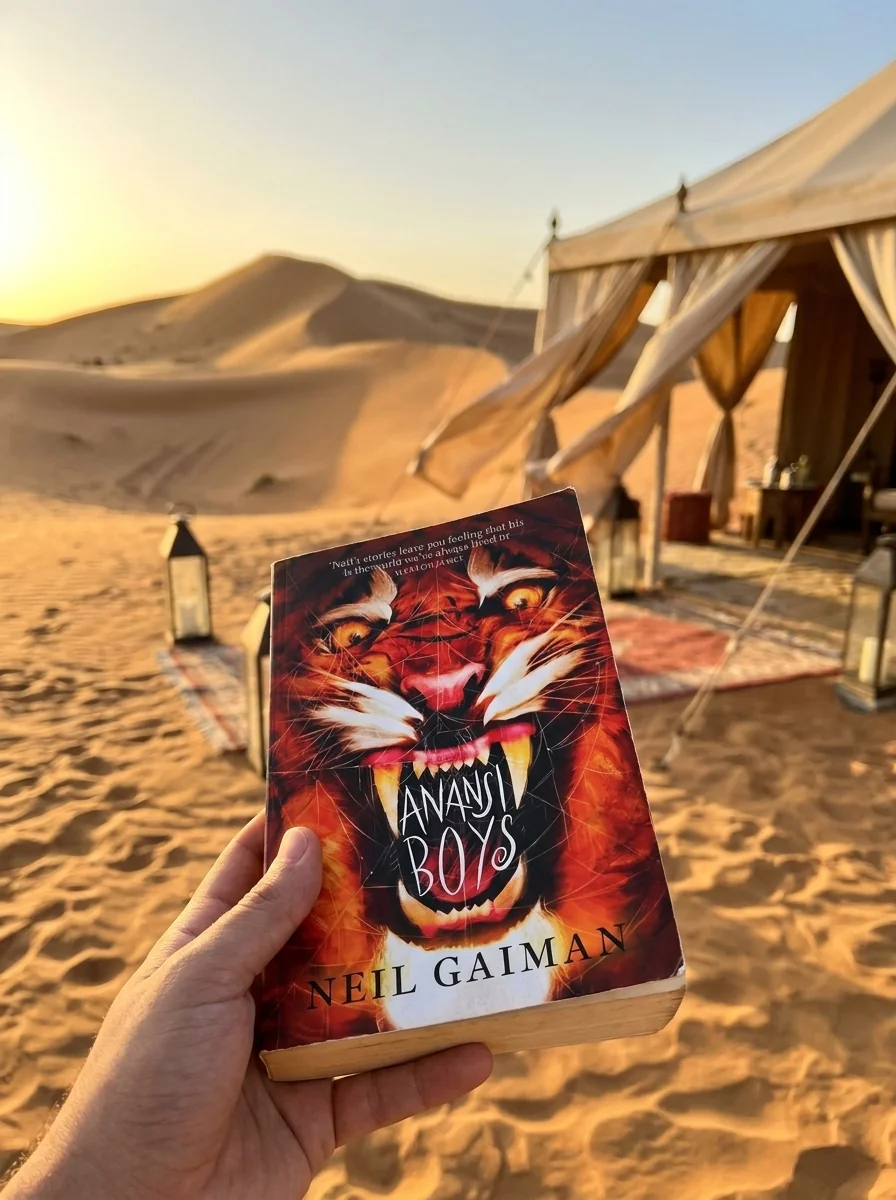 Anansi Boys — Ніл Ґейман, обкладинка