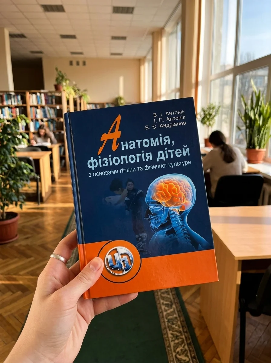 Анатомія, фізіологія дітей з основами гігієни та фізичної культури — Книги