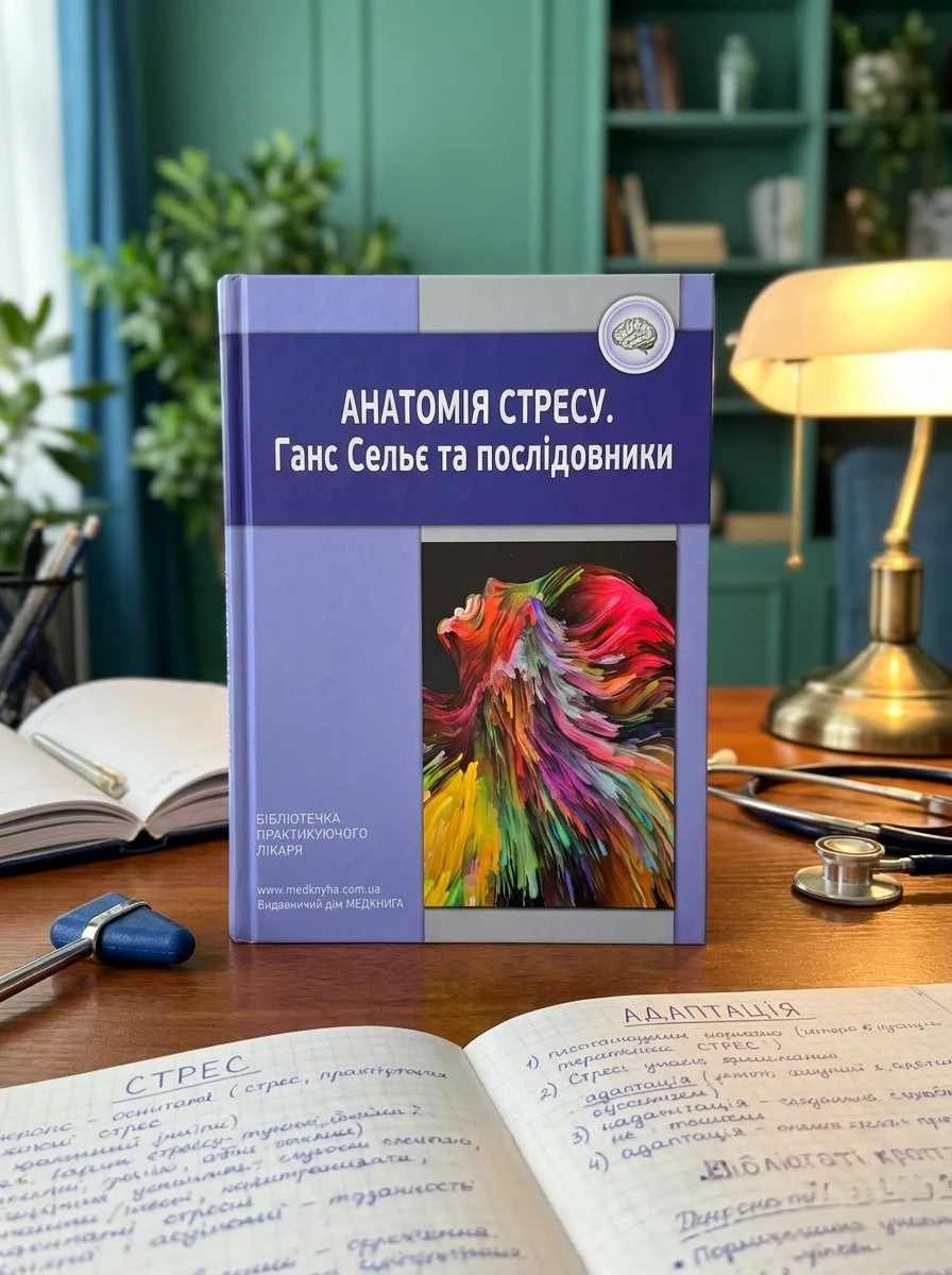 Анатомія стресу. Ганс Сельє та послідовники, обкладинка