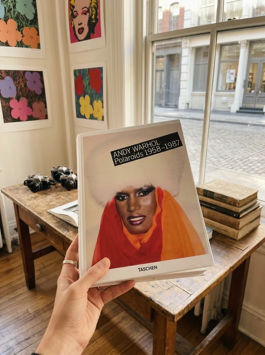 Andy Warhol. Polaroids 1958-1987 — Річард Б. Вудворд, обкладинка
