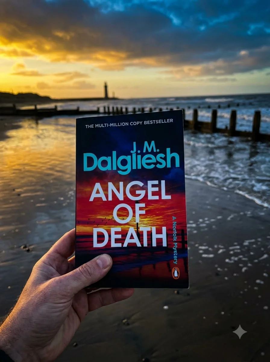 Angel of Death. Hidden Norfolk Murder Mystery. Book 12 — Дж. М. Далгліш, обкладинка
