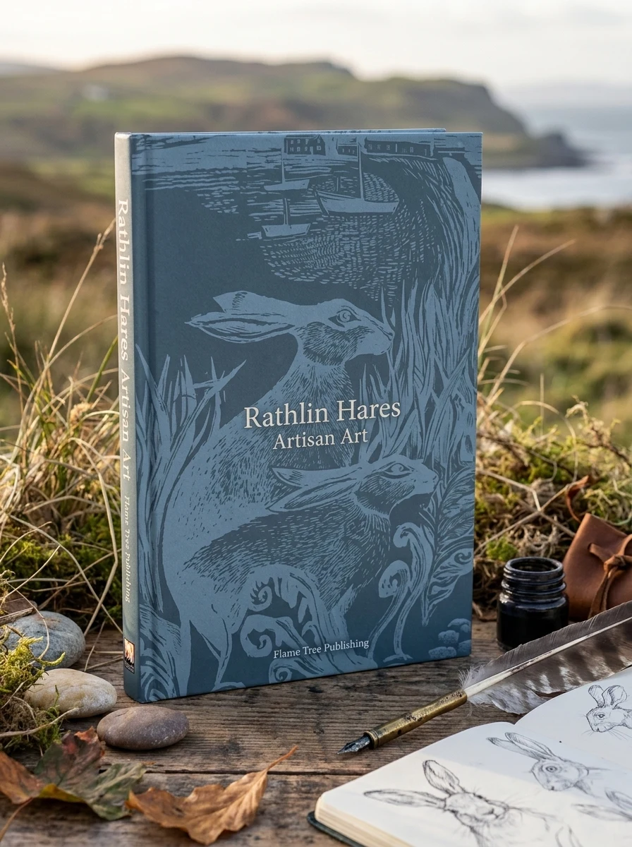 Angela Harding: Rathlin Hares Artisan Art Pocket Notebook — Дім, сім'я, релігія