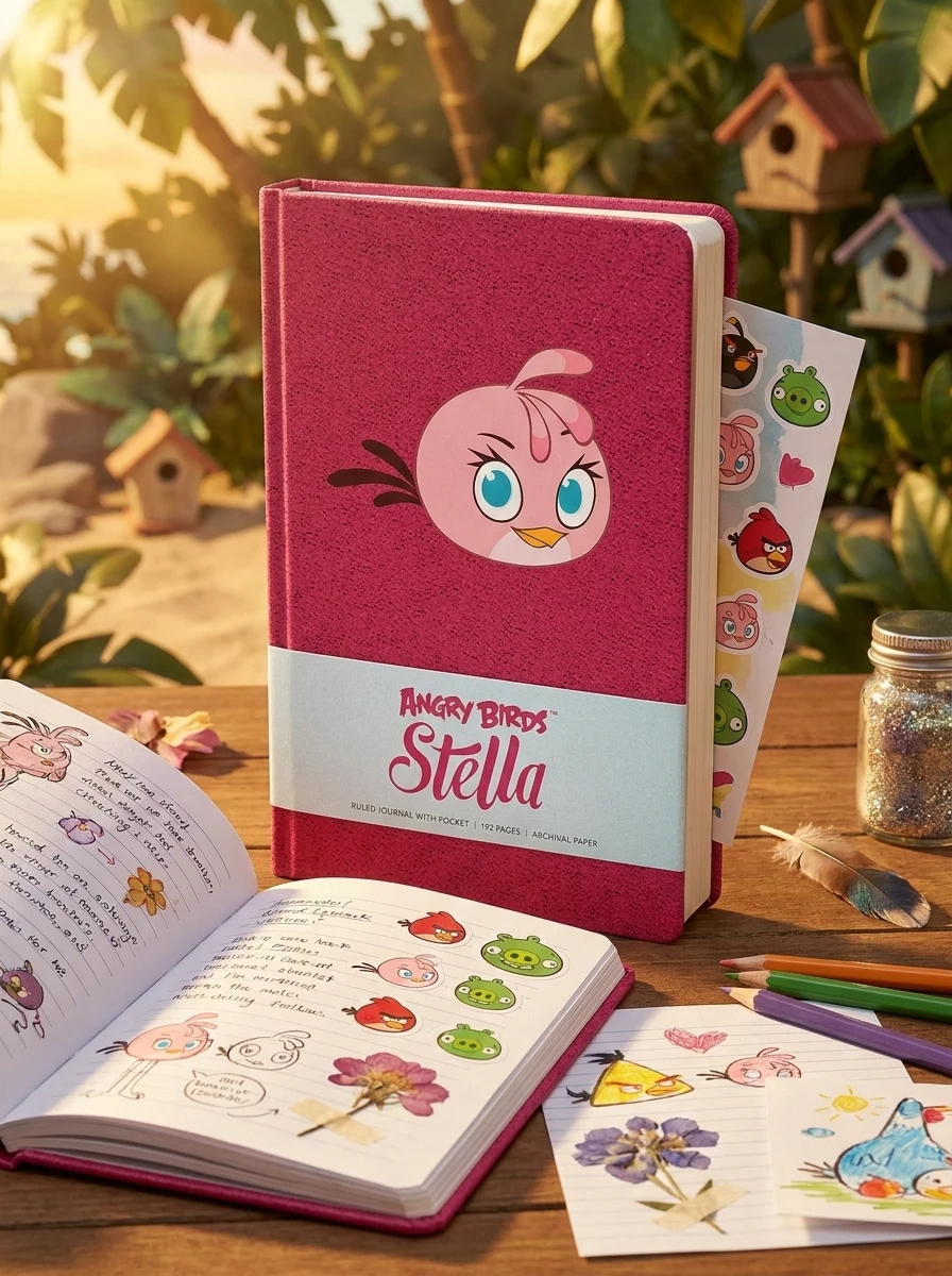 Angry Birds Stella. Ruled Journal — Комікси та манґи