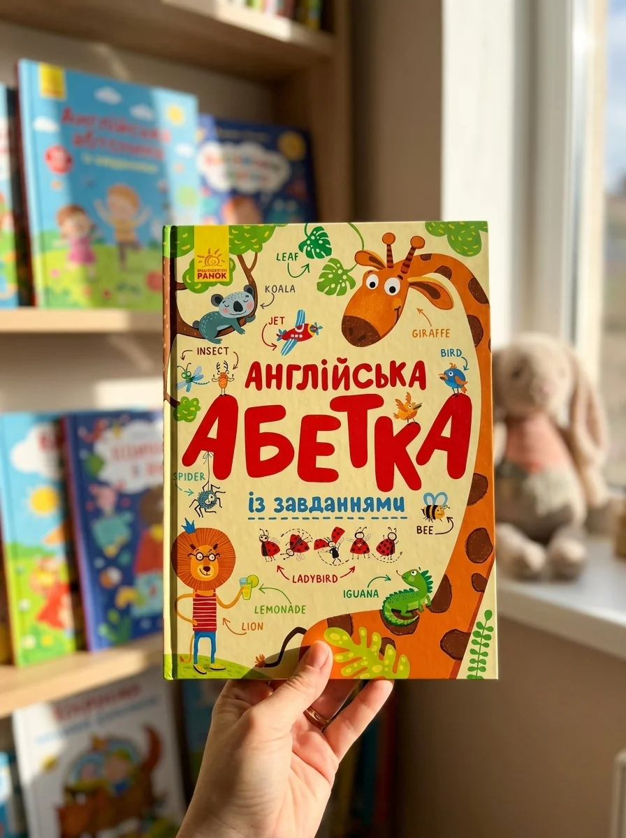 Англійська абетка із завданнями — Вивчення мов