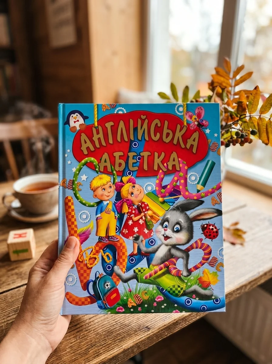 Англійська абетка (подарунковий випуск) — Товстий В., обкладинка