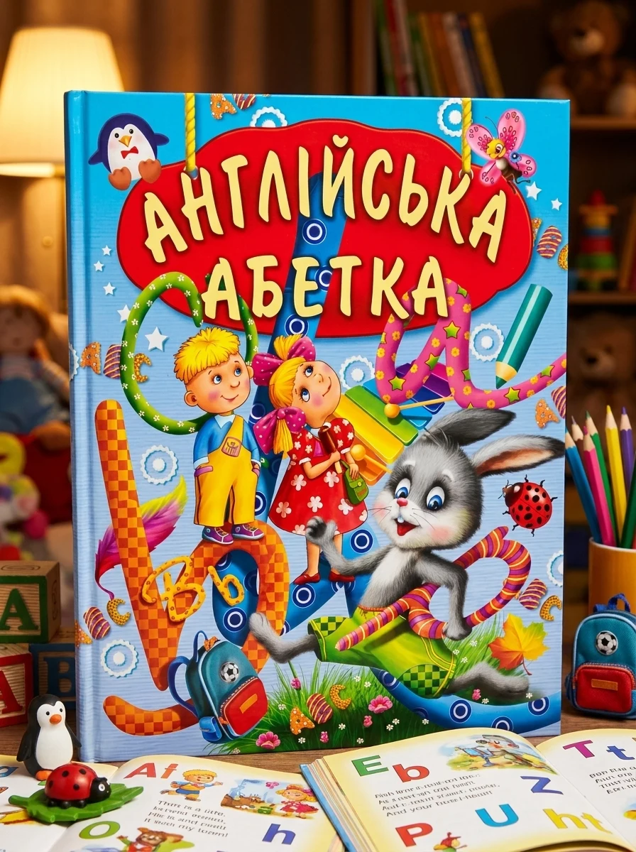Англійська абетка (подарунковий випуск) — Дитячі книги
