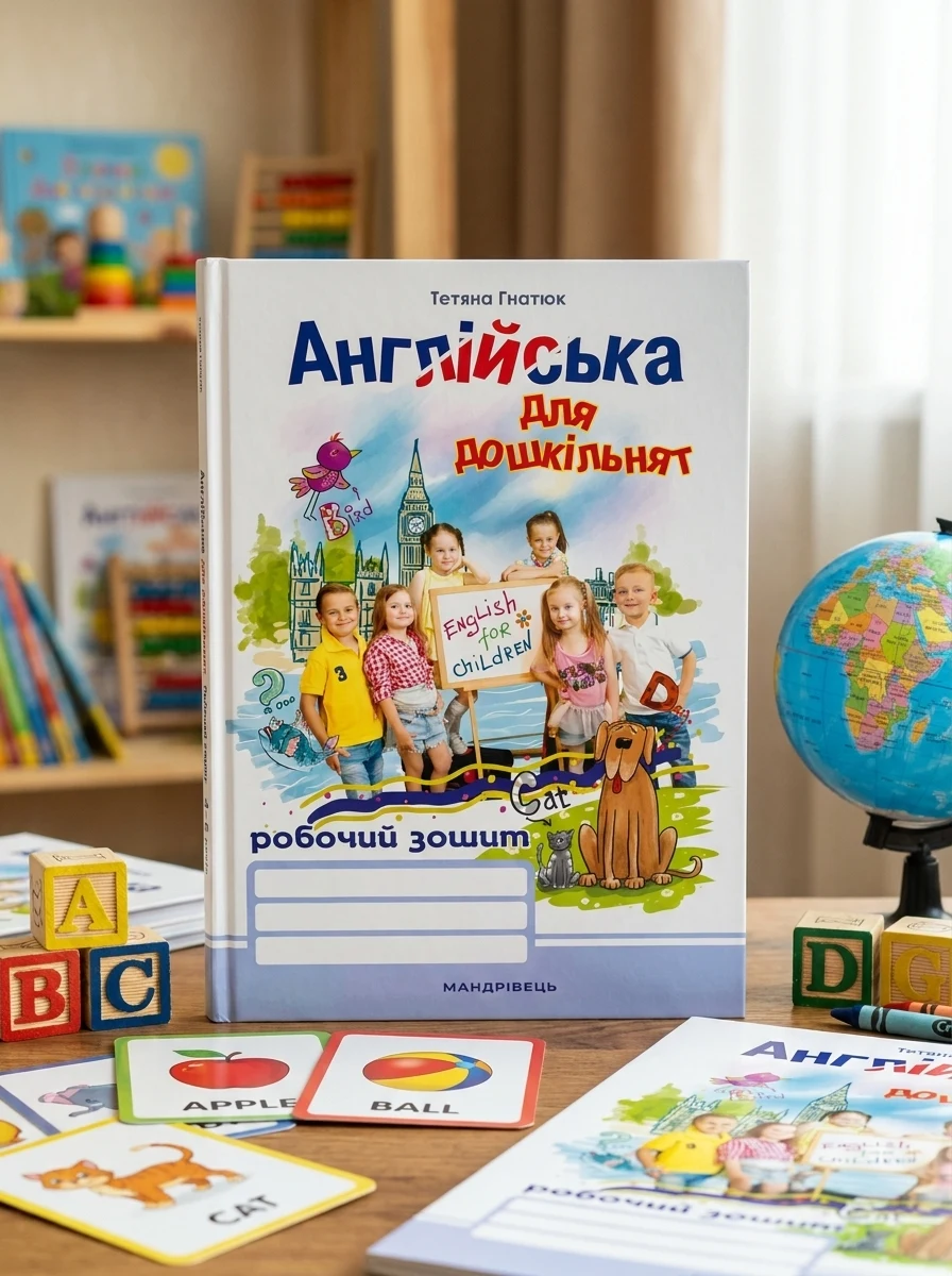 Англійська для дошкільнят. Робочий зошит. 4-6 років — фото 2