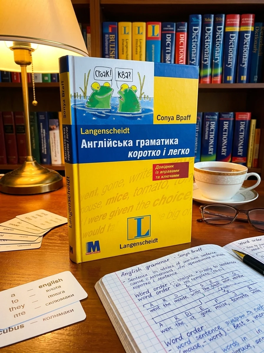 Англійська граматика коротко і легко. Навчальний посібник