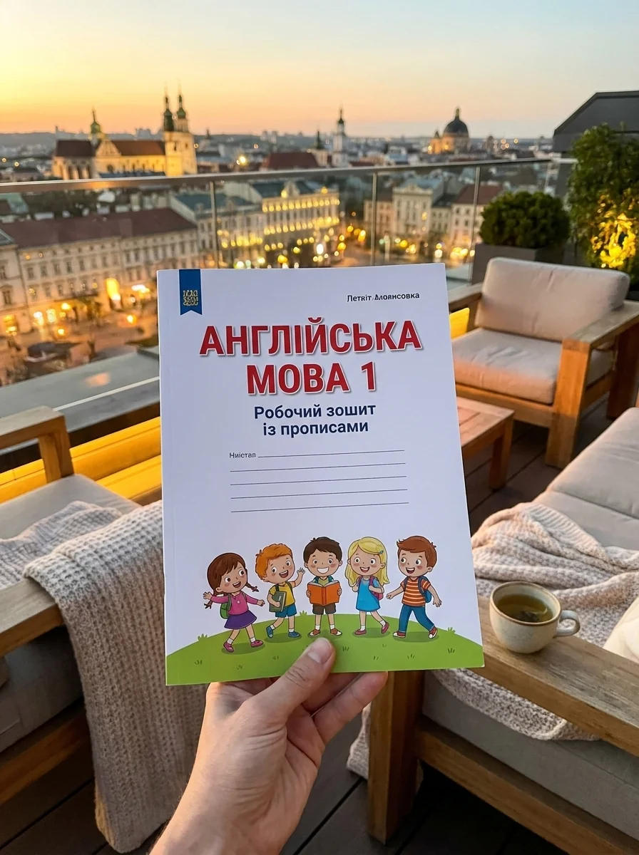 Англійська мова. 1 клас. Робочий зошит (до підручника О.Д. Карп'юк) — Крамських С. В, обкладинка