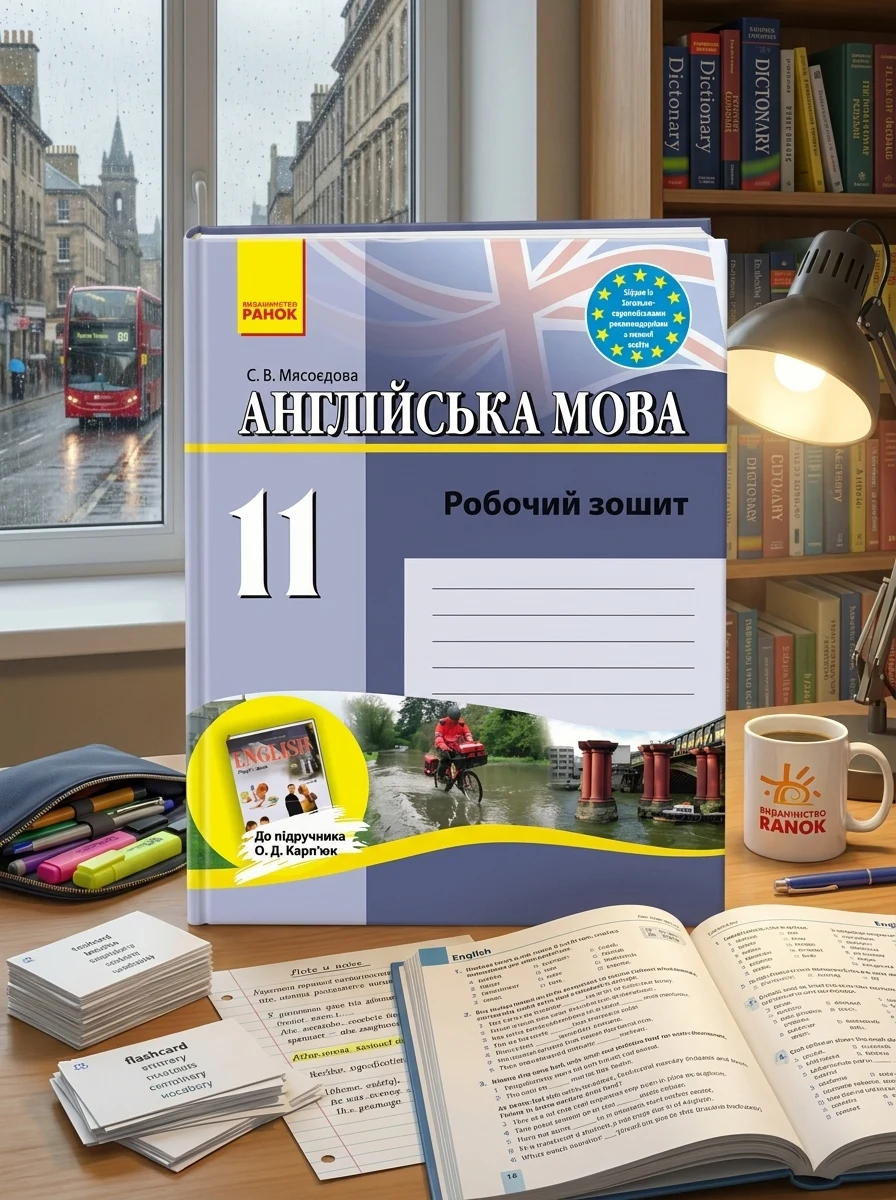 Англійська мова. 11 клас. Робочий зошит до підручника О. Д. Карп'юк