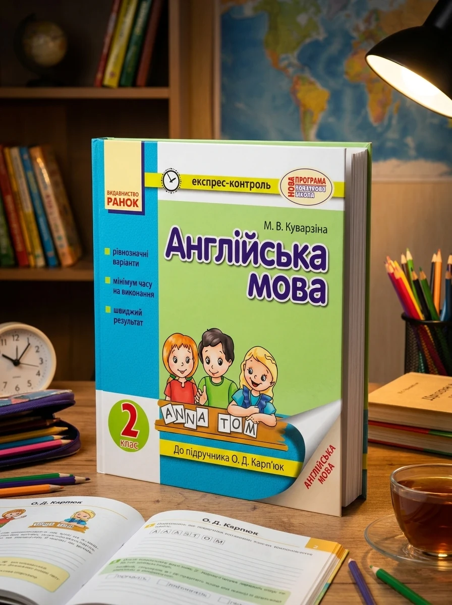 Англійська мова. 2 клас. Експрес-контроль (до підручника О. Д. Карп’юк) — Вивчення мов