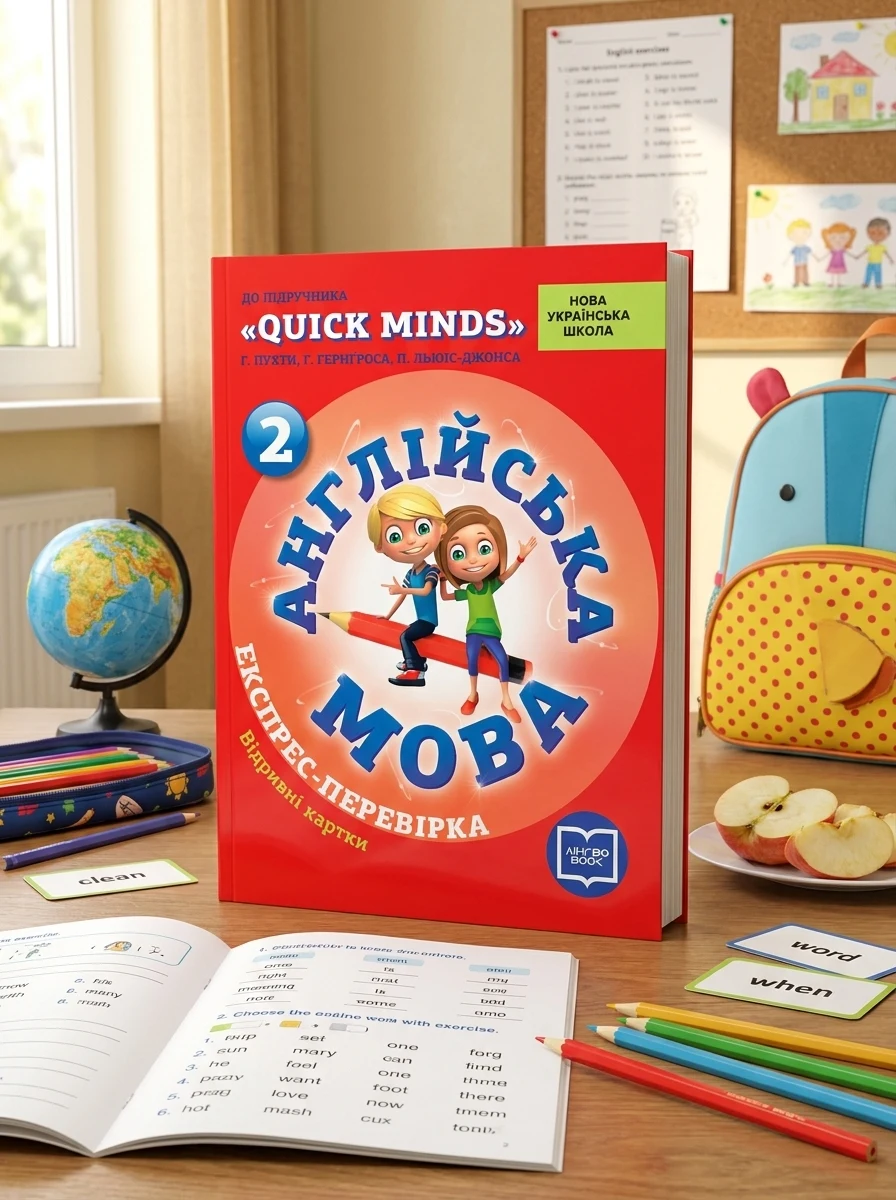 Англійська мова. 2 клас. Експрес-перевірка (до підруч. "QUICK MINDS" Г. Пухти, Ґ. Ґернґроса, П. Льюіс-Джонса) — Вивчення мов