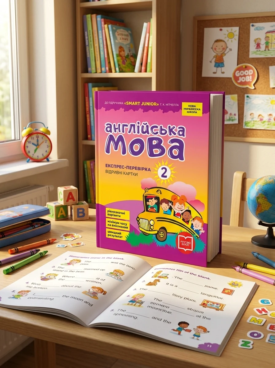 Англійська мова. 2 клас. Експрес-перевірка (до підручника "SMART JUNIOR" Г. К. Мітчелла) — Вивчення мов
