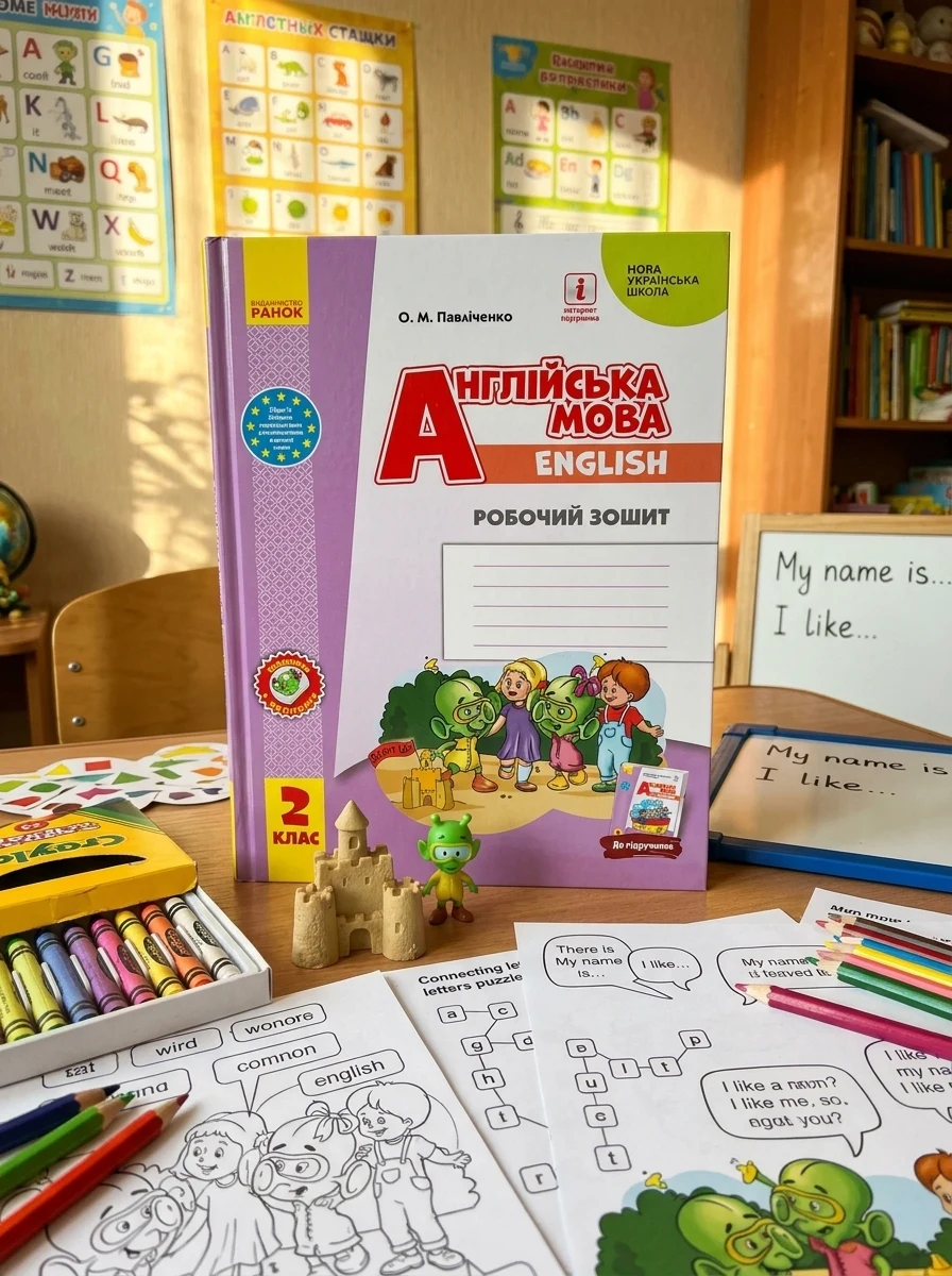 Англійська мова. 2 клас. Робочий зошит до підручника "Start Up!" Губарєва С.С. та ін. — Вивчення мов