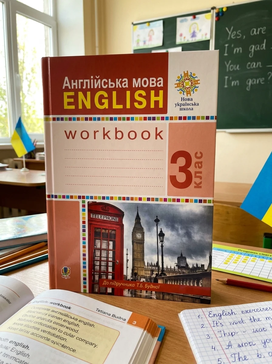 Англійська мова. 3 клас. Робочий зошит (до підручника Будної Т.) — Вивчення мов