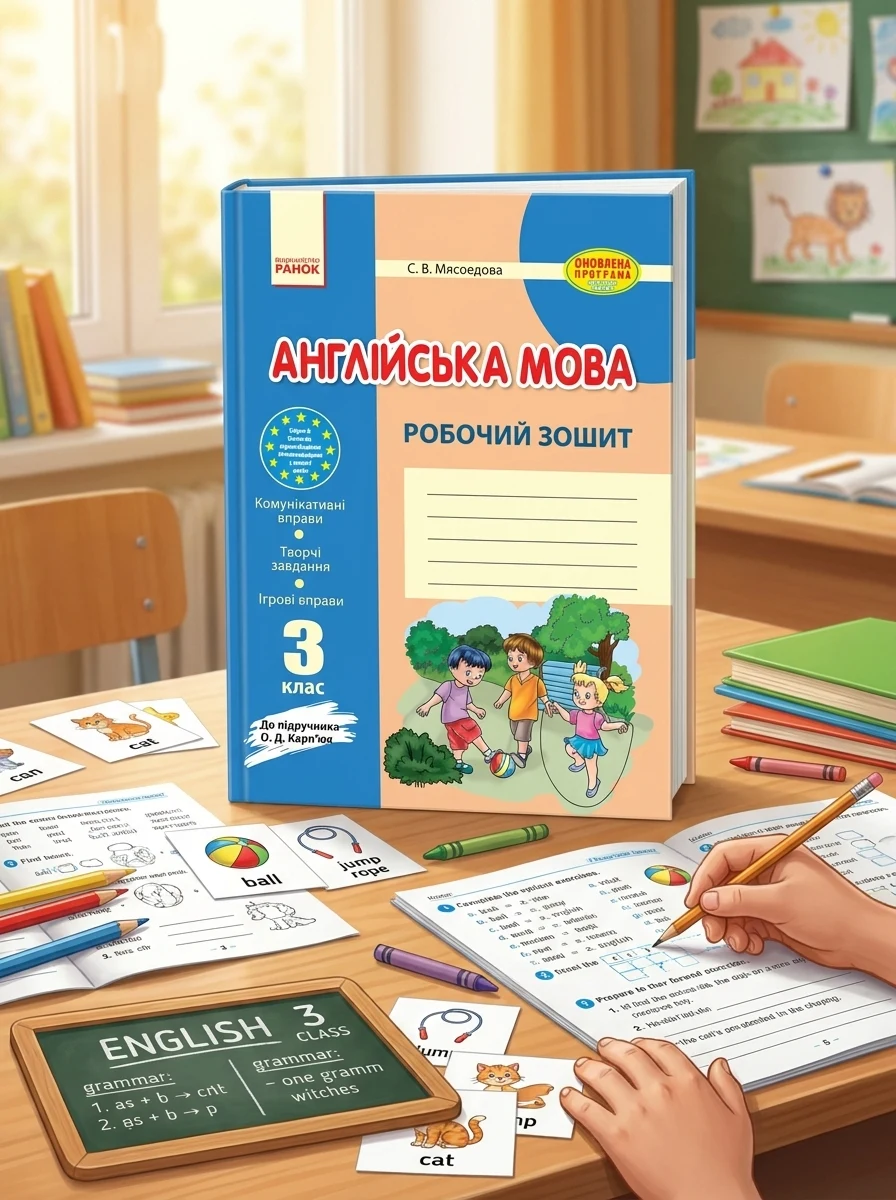 Англійська мова. 3 клас. Робочий зошит (до підручника О. Д. Карп'юк) — Вивчення мов