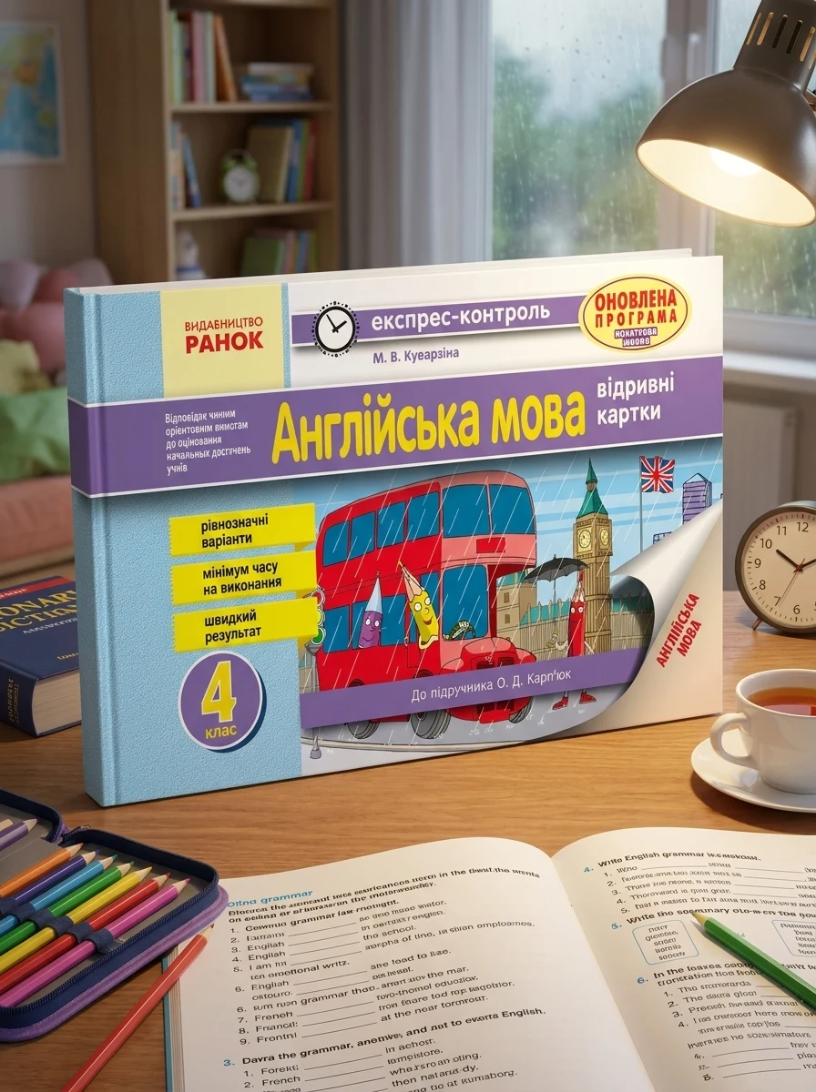 Англійська мова. 4 клас. Експрес-контроль (до підручника Карп’юк) — Вивчення мов