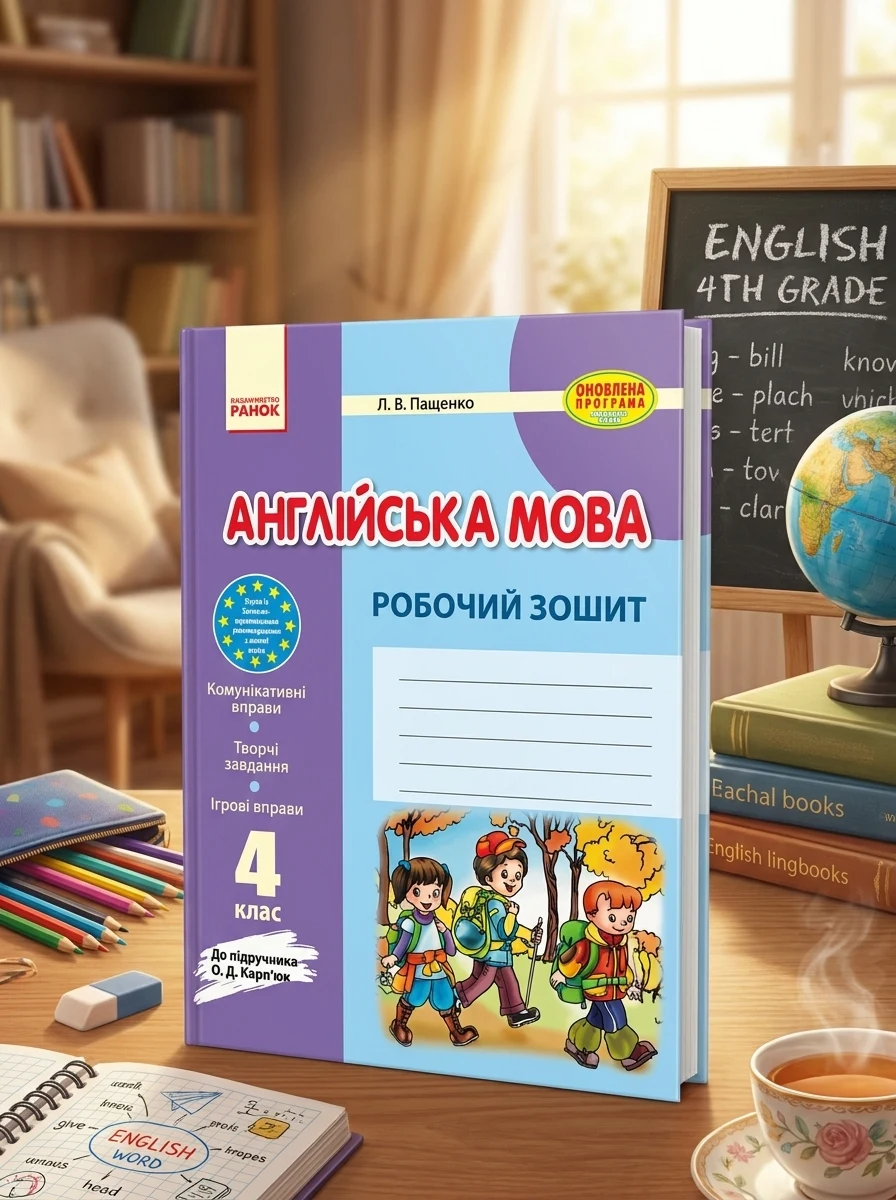 Англійська мова. 4 клас. Робочий зошит (до підручника О. Д. Карп’юк) — Вивчення мов