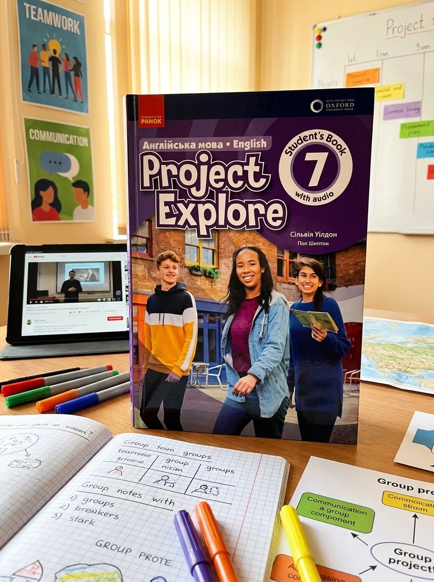 Англійська мова 7 клас. Підручник "Project Explore" Oxford — Вивчення мов