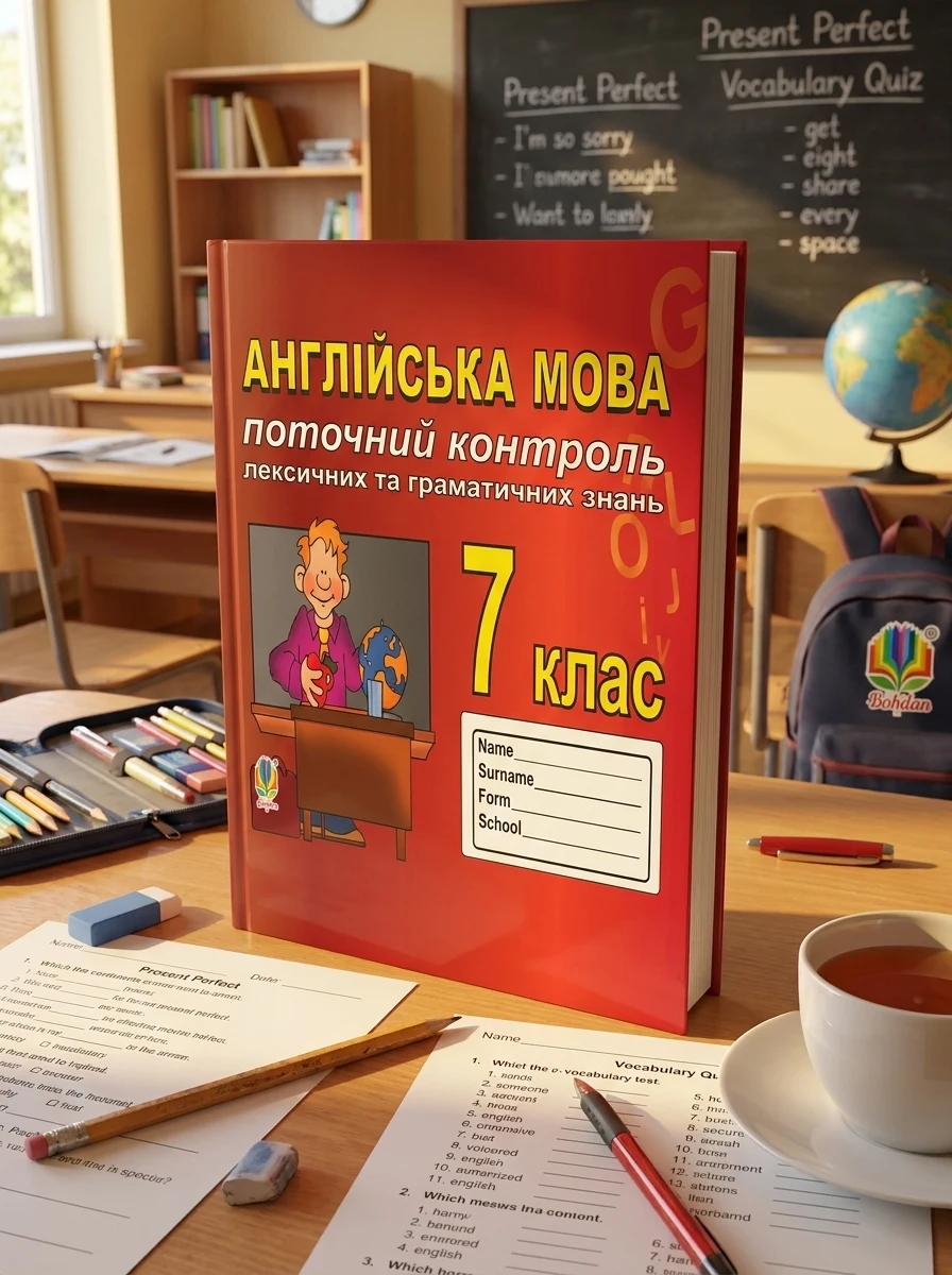 Англійська мова. 7 клас. Поточний контроль лексичних та граматичних знань