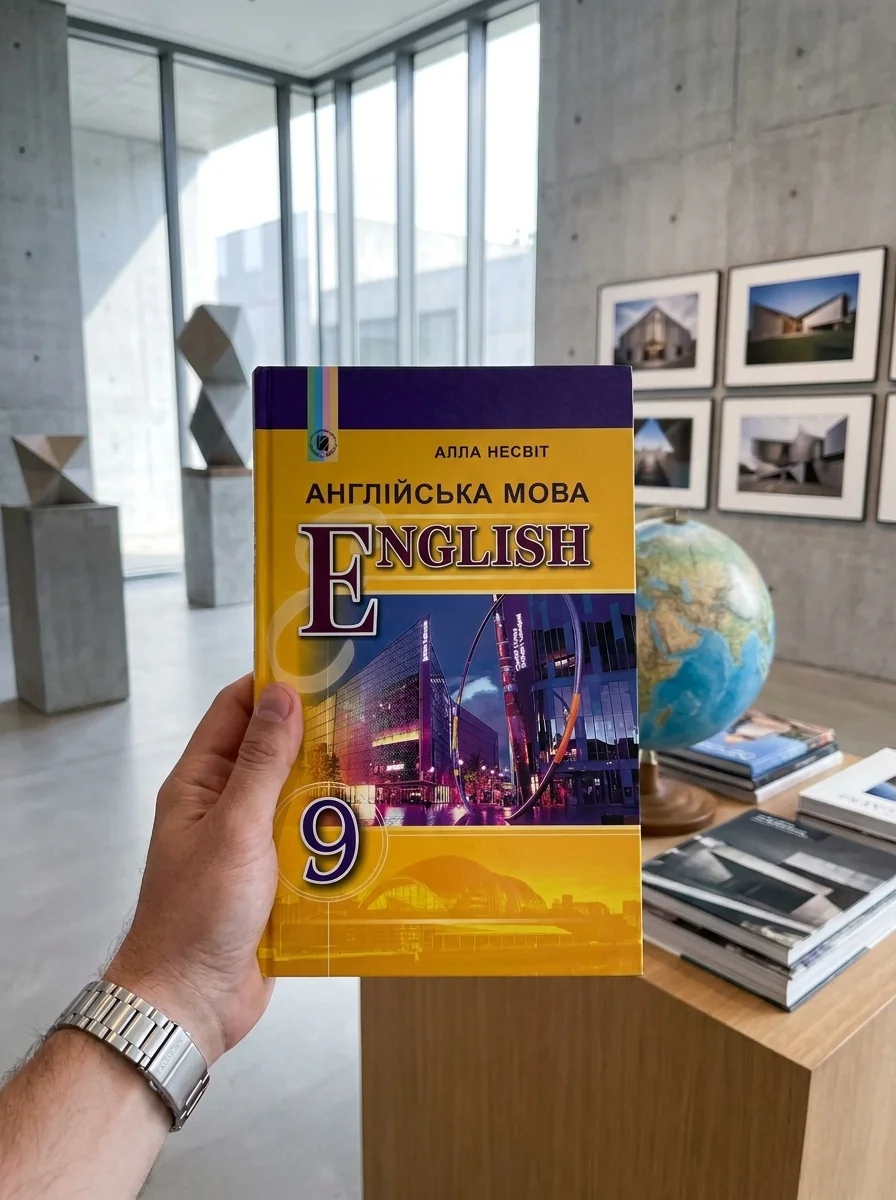 Англійська мова 9 клас — Алла Несвіт, обкладинка