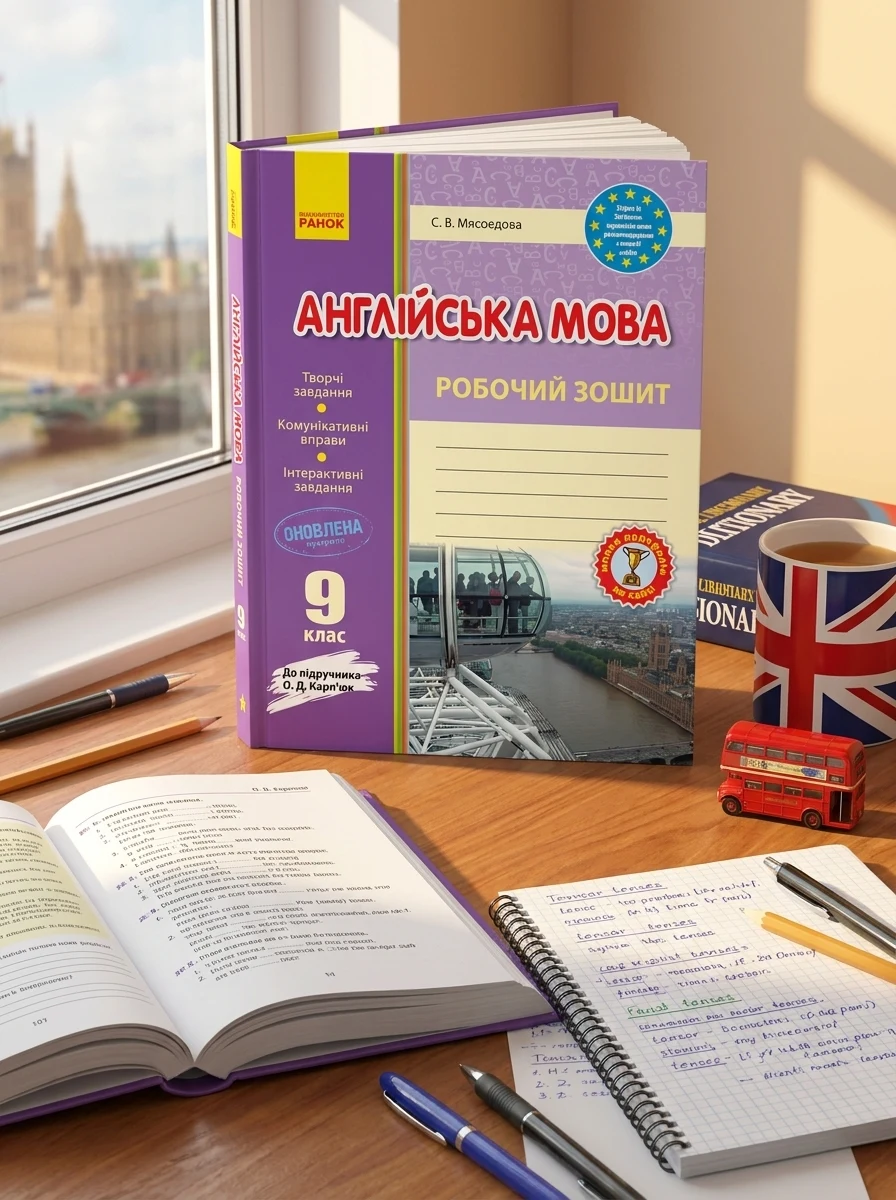 Англійська мова. 9 клас. Робочий зошит (до підручника О. Д. Карп’юк) — Вивчення мов