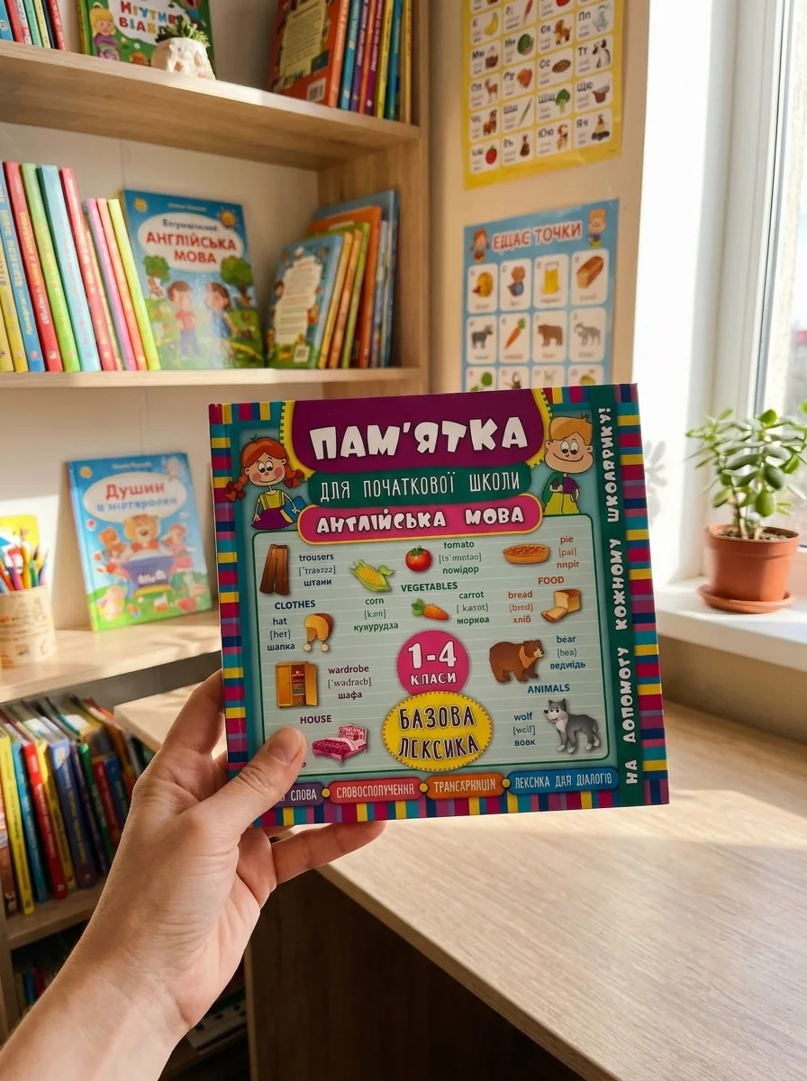 Англійська мова. Базова лексика. 1-4 класи — Книги зі шкільної програми