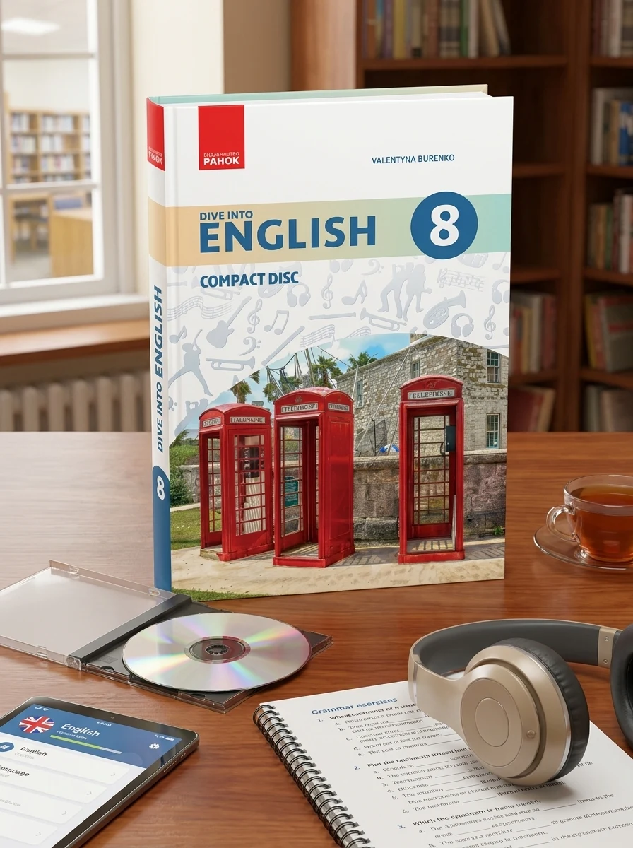 Англійська мова. Dive into English 8 клас. CD диск до підручника Буренко В.М. — Вивчення мов