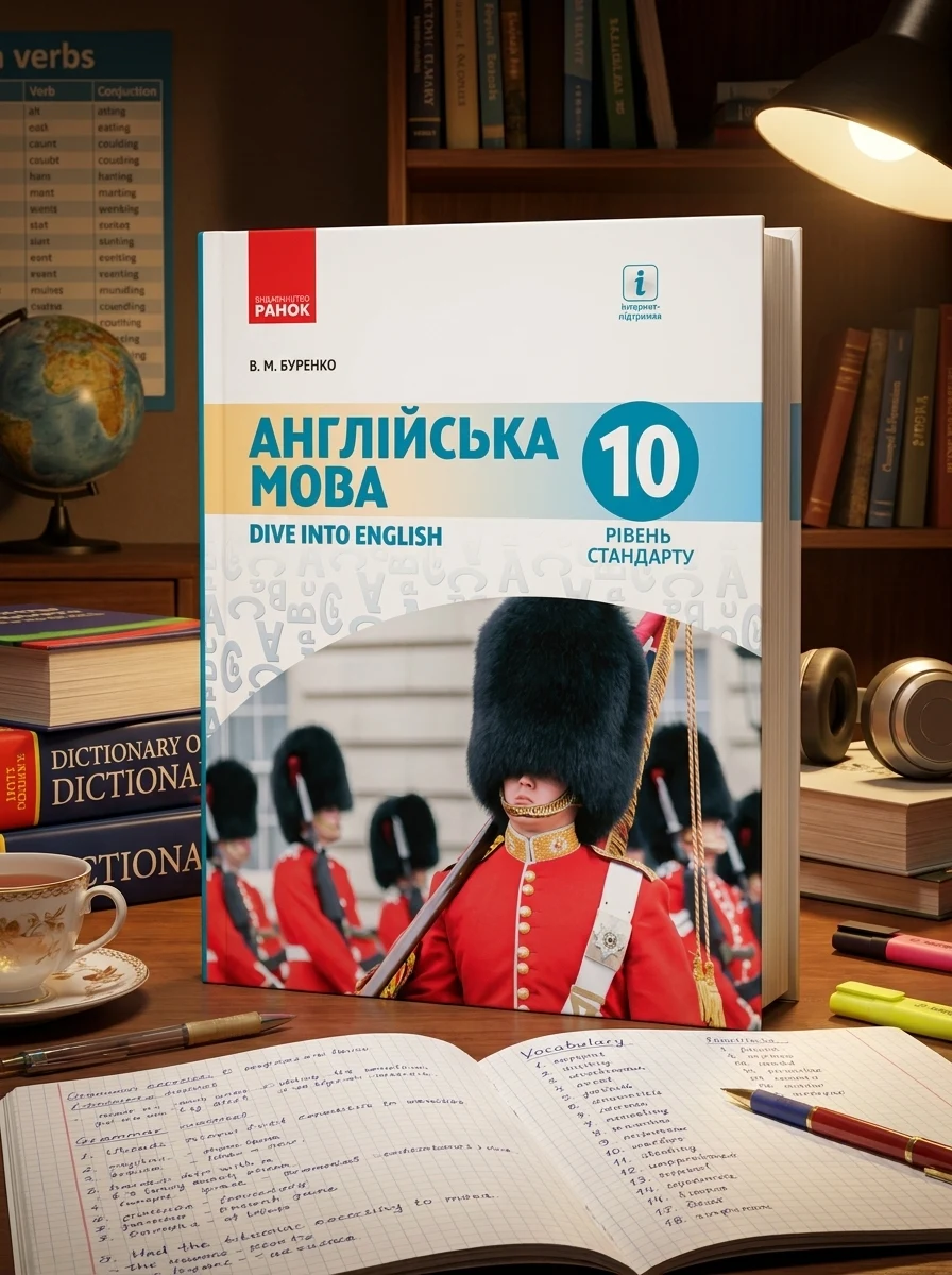 Англійська мова. Dive into English. Підручник 10 клас. Рівень стандарту — Вивчення мов