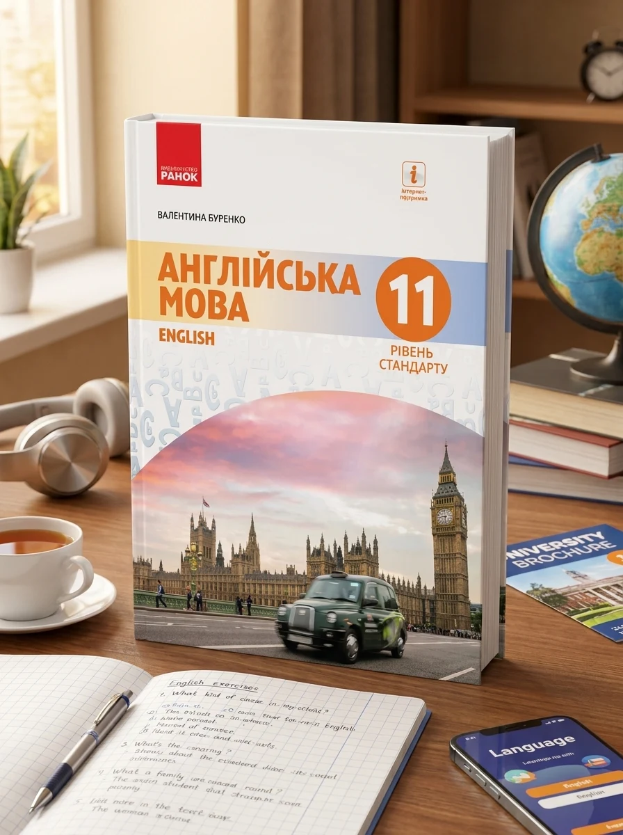 Англійська мова. Dive into English. Підручник 11 клас. Рівень стандарту — Вивчення мов