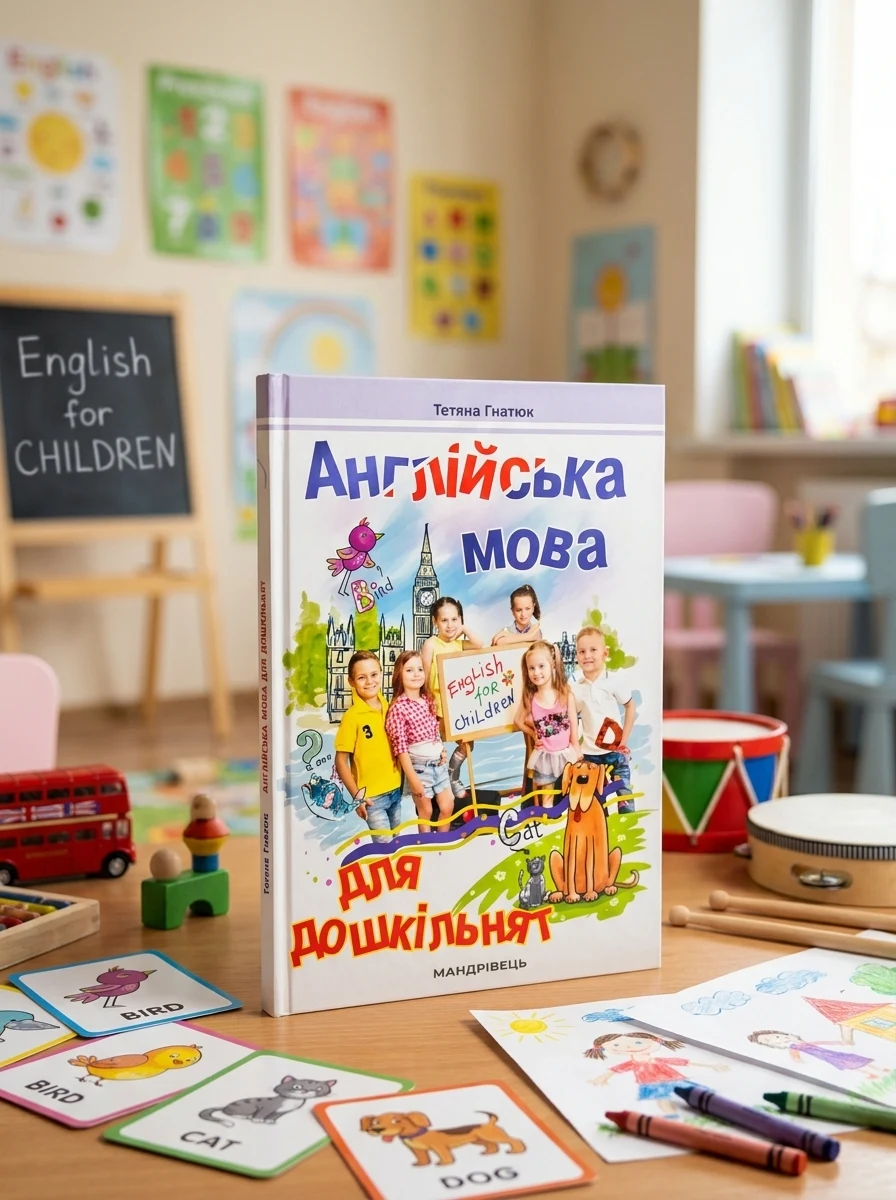 Англійська мова для дошкільнят. Посібник 2-ге видання, зі змінами та доповненнями — Навчальна література