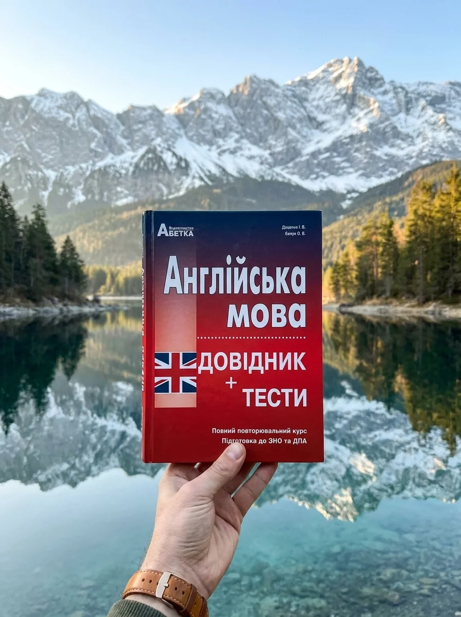 Англійська мова. Довідник + тести (Повний повторювальний курс, підготовка до ЗНО) — Навчальна література